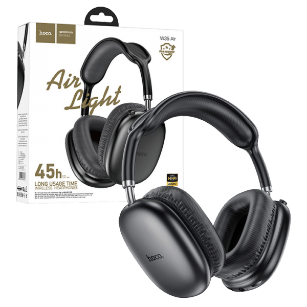 hoco. Slušalice bežične, Bluetooth, crna