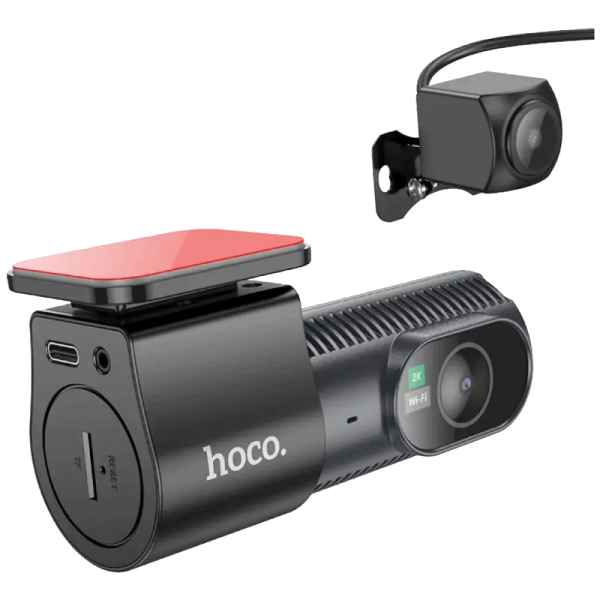 hoco. Auto kamera, 4 Mpxiel, Dual Camera, 2K, microSD - DV8