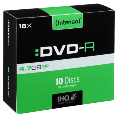 (Intenso) DVD-R 4,7GB pak....