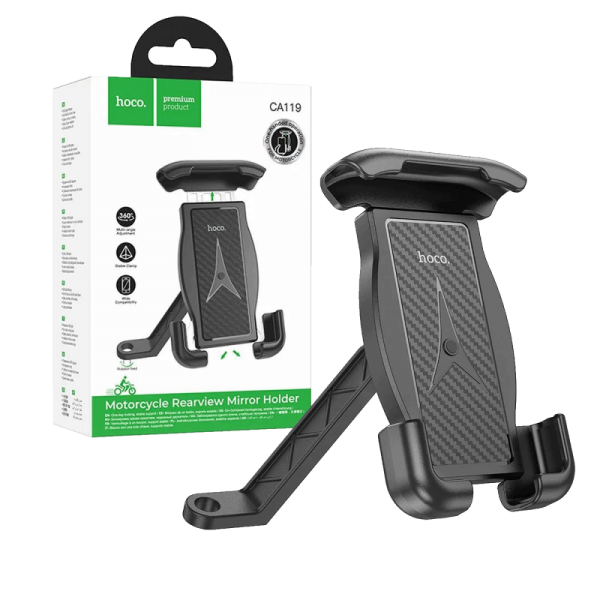 hoco. Držač za motocikl, za smartphone 4,5-7,0" - CA119