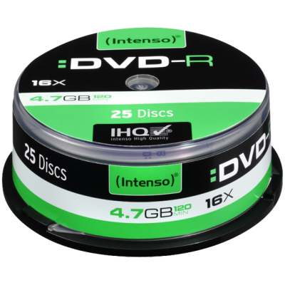 (Intenso) DVD-R 4,7GB pak....