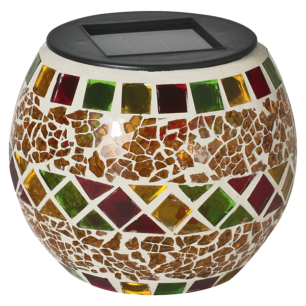 home Solarna vrtna dekorativna svjetiljka, svjećnjak,žuti, 300mAh