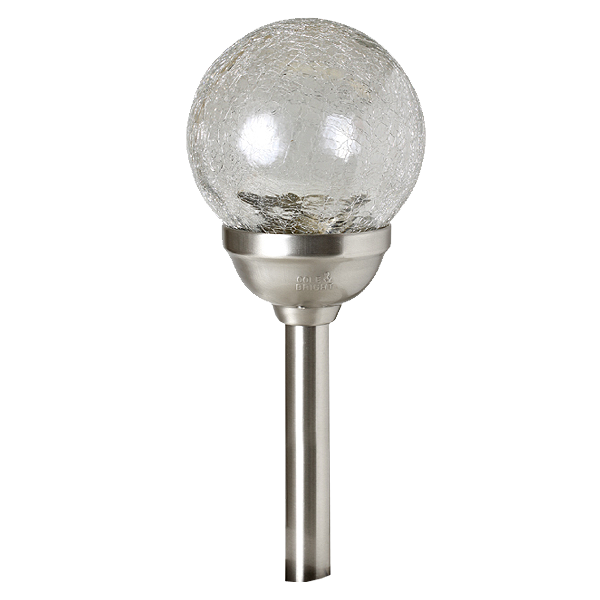 home Solarna vrtna LED lampa, staklena sfera, 600 mAh - MX 826