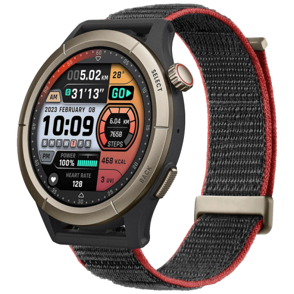Amazfit Pametni sat, 1.45" AMOLED, vodootporan 5ATM, BT, GPS