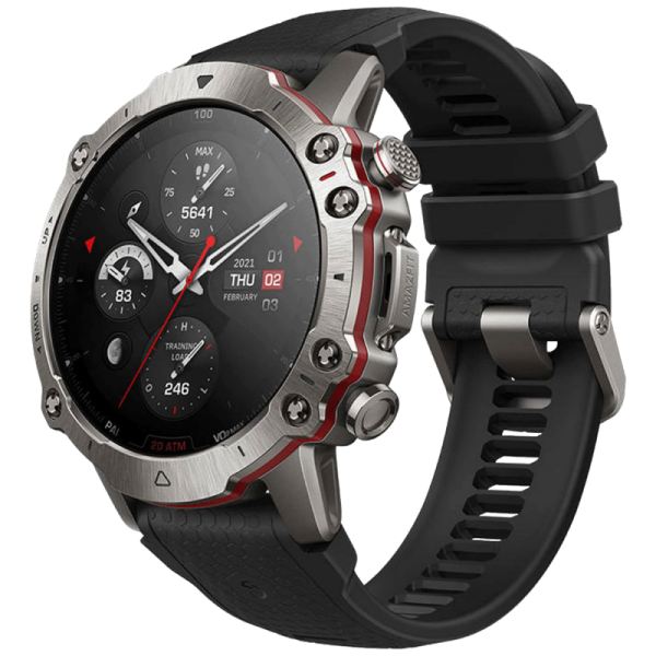 Amazfit Pametni sat, 1.28" AMOLED, vodootporan 20ATM, BT, WiFi, GPS