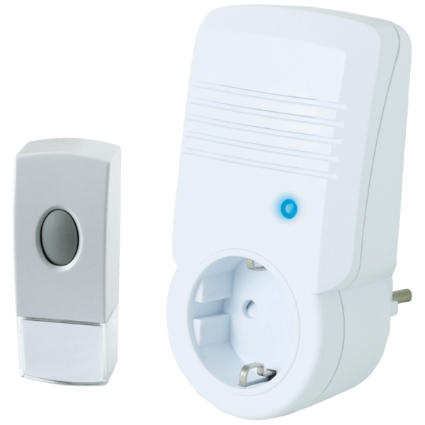 home Zvono kućno, bežično, sa strujnom utičnicom, 8 melodija