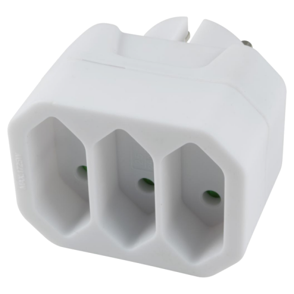 home Strujni razdjeljnik, 3 x Euro utičnice - NV 23/WH