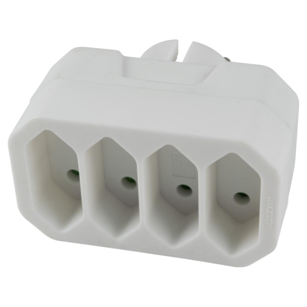home Strujni razdjeljnik, 4 x Euro utičnice - NV 24/WH