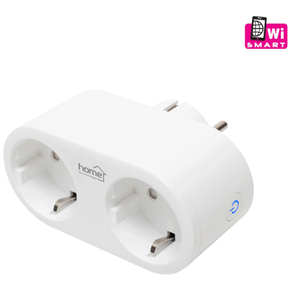 home Strujni razdjeljnik, smart, 2 x Schuko, WiFi - NVS 32 PRO