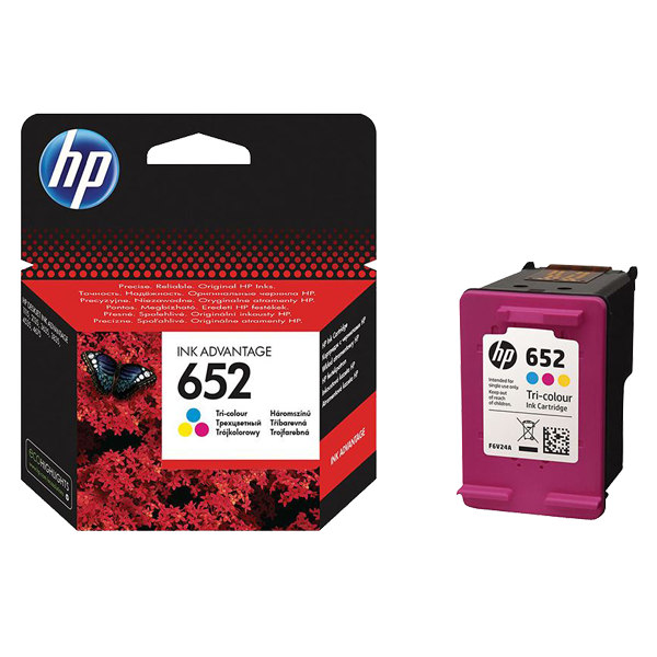 HP Tinta 652 (F6V24AE), boje, 200 str