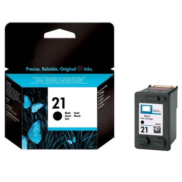 HP Tinta 21 (C9351AE), crna , 9ml, 195 stranica