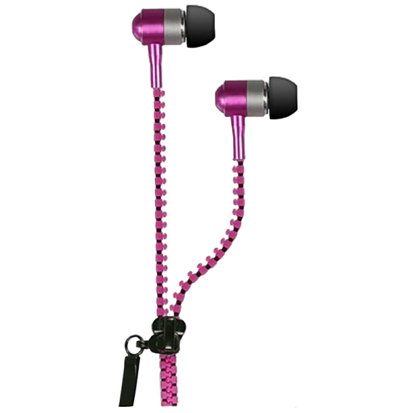 IRRADIO Slušalice, stereo sa rajfešlusom, 3.5 mm, pink