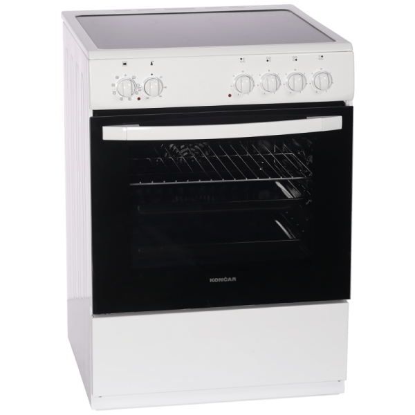 Končar Štednjak 4 staklokeramičke ringle, pećnica 65l, A