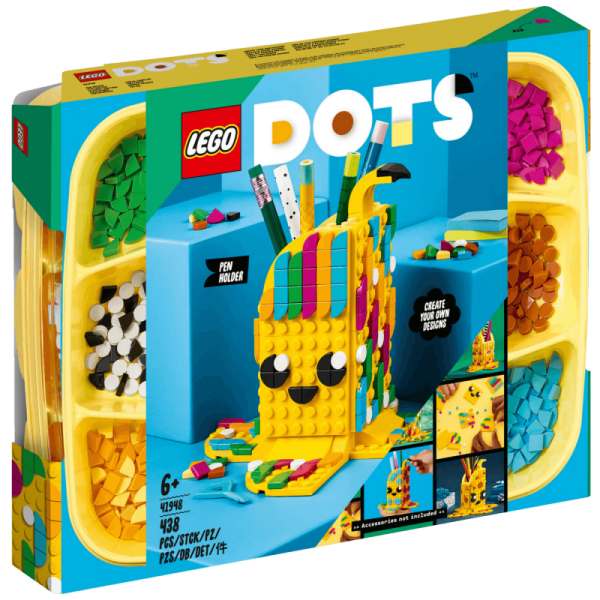 Lego Držač za olovke - Slatka banana, LEGO Dots